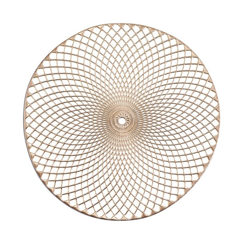 ZELLER Tischset Mandala PVC gold 