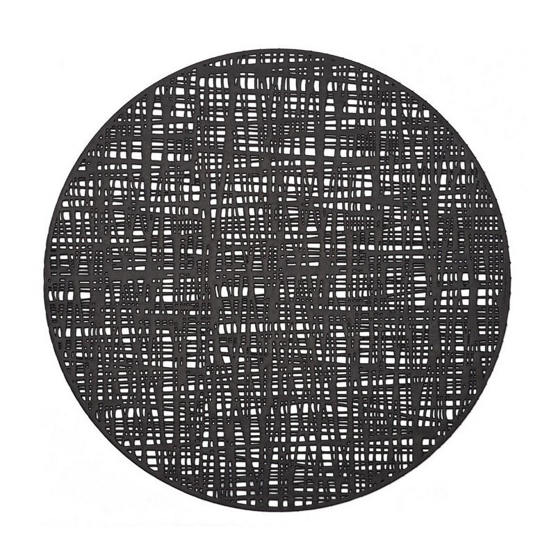 ZELLER Tischset Scribble schwarz 