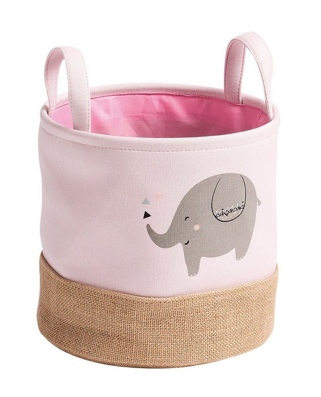 ZELLER Aufbewahrungskorb Elefant rosa 