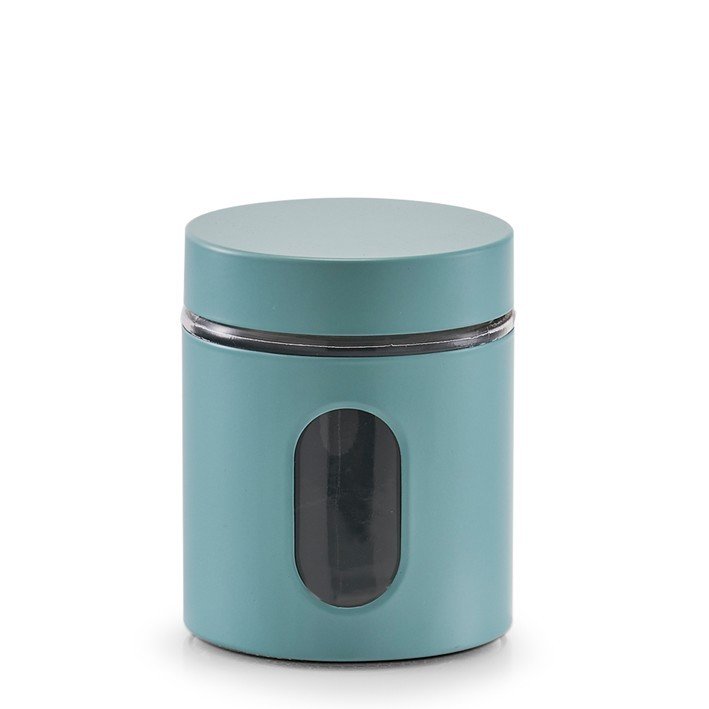 ZELLER Vorratsglas eukalyptus 600ml 