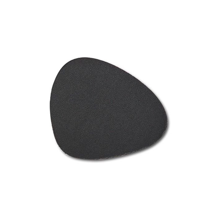 ZELLER Untersetzer Curve Kunstleder schwarz 