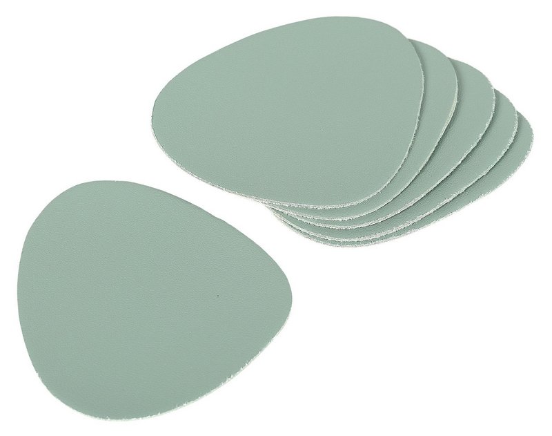 ZELLER Untersetzer Curve Kunstleder mint 