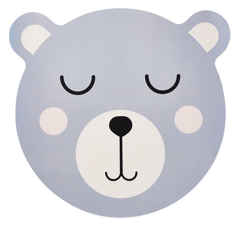 ZELLER Tischset Bär blau 