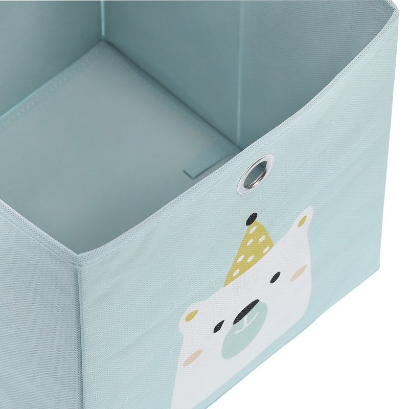 ZELLER Aufbewahrungsbox Icebear mint Vlies 