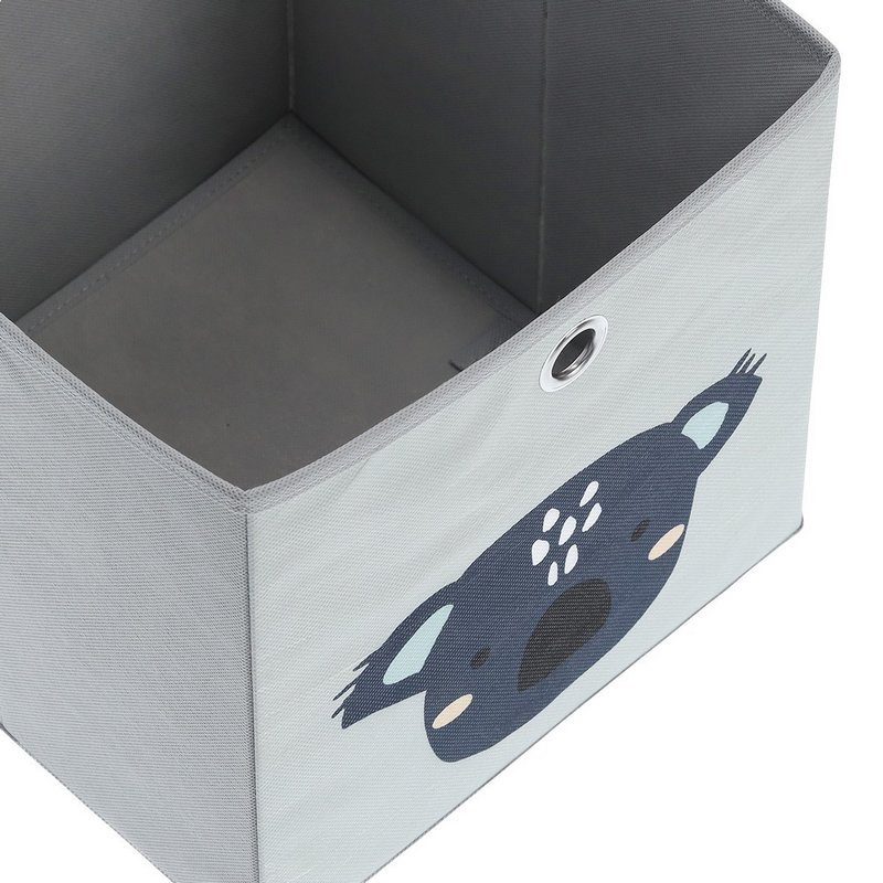ZELLER Aufbewahrungsbox Koala grau Vlies 