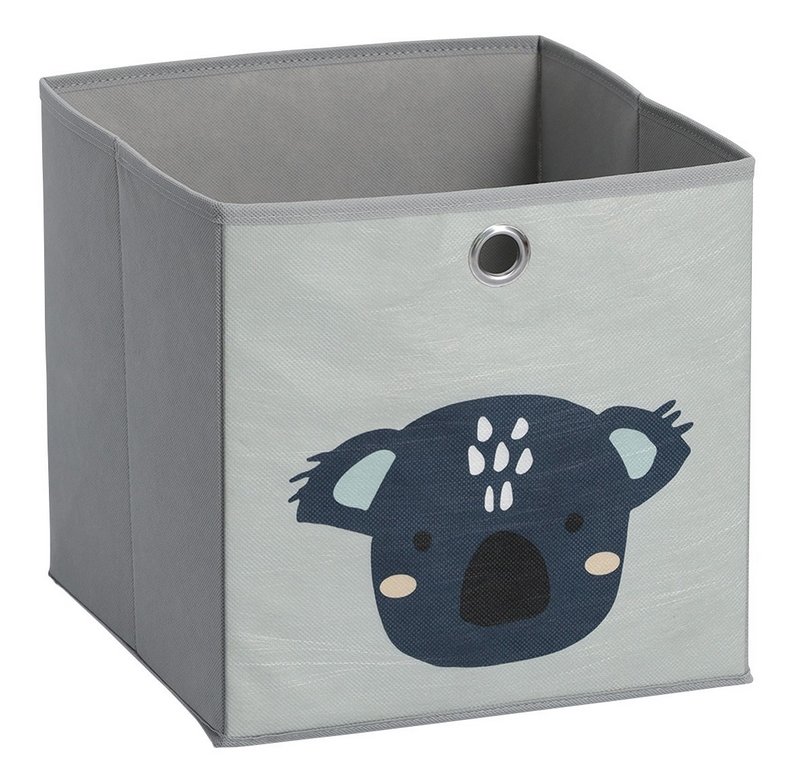 ZELLER Aufbewahrungsbox Koala grau Vlies 