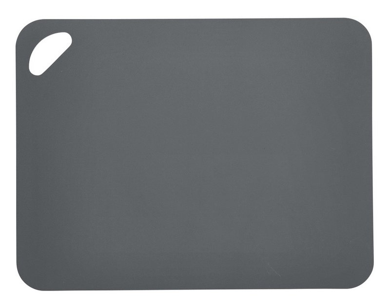 ZELLER Schneidmatten Set 2-teilig anthrazit und grau Kunststoff 29x38 cm 