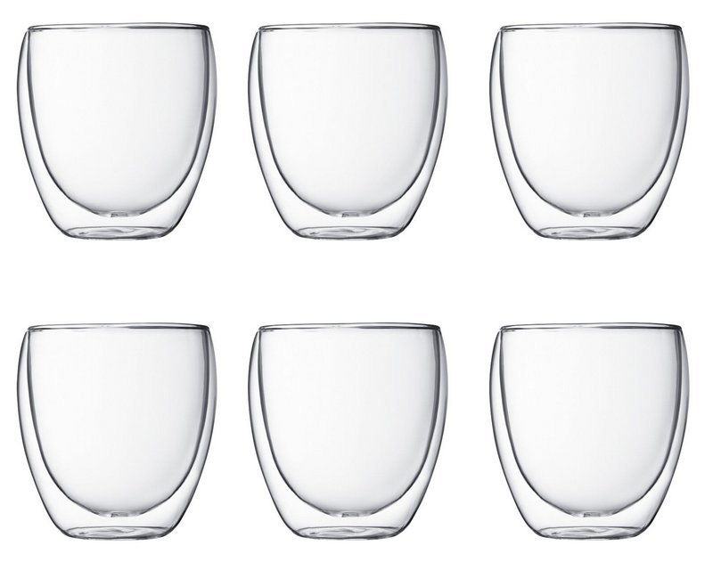BODUM Trinkglas Pavina doppelwandig 0.25 l 