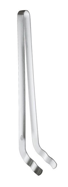 RÖSLE Grillzange gebogen Inox 35.5 cm 
