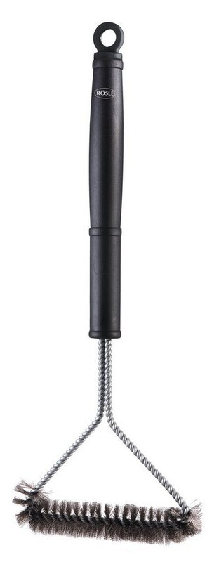 RÖSLE Grillrostbürste schwarz 43 cm 