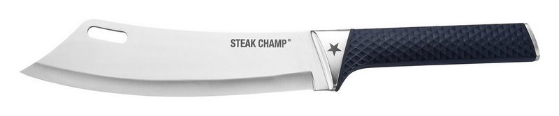 STEAK CHAMP Kochmesser BBQ Pro 22 cm TPE Softgrip 
