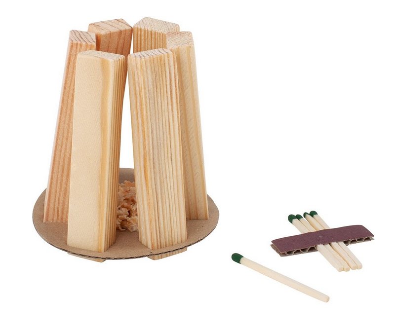 REDECKER Feuerstarter-Set Kiefernholz 9.5x8x3 cm 