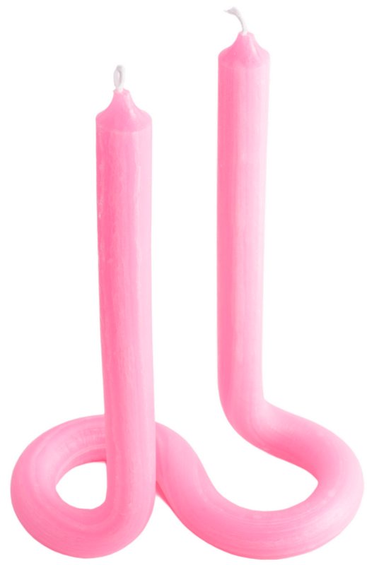 54Celsius Kerze Twist Violett Pink 