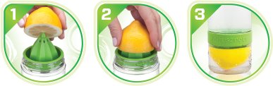 zing anything Trinkflasche Citrus Zinger pink 