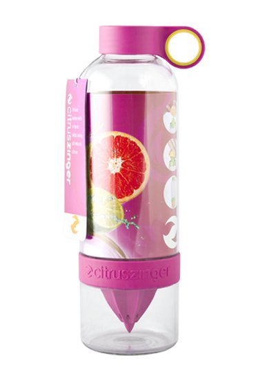 zing anything Trinkflasche Citrus Zinger pink 